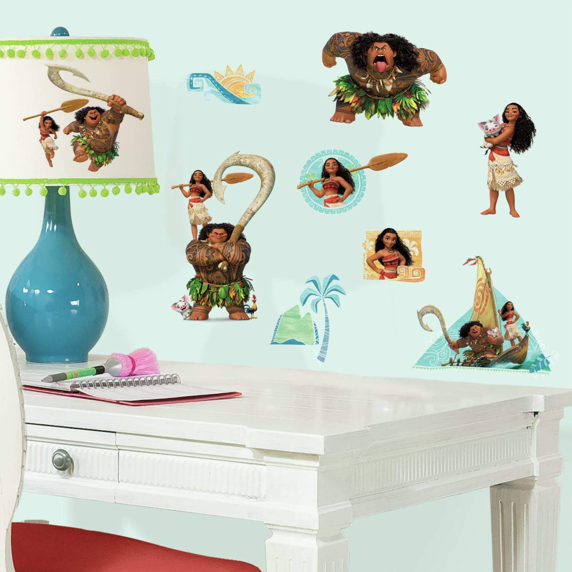 RoomMates Disney Princess Moana Peel & Stick Wall Decals